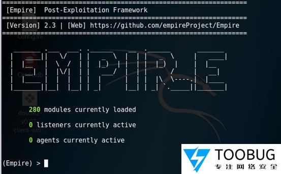 详细阅读:Empire ?? 一款强大的后渗透测试神器 Empire ?? 一款强大的后渗透测试神器
