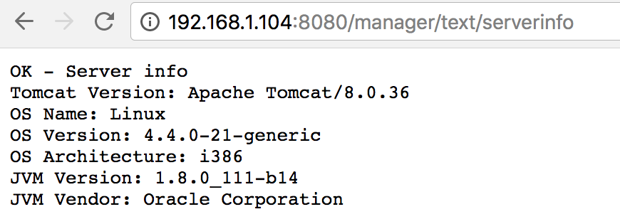 TOMCAT安全测试概要
