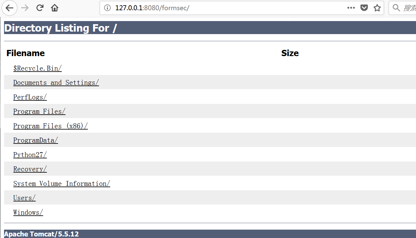 TOMCAT安全测试概要