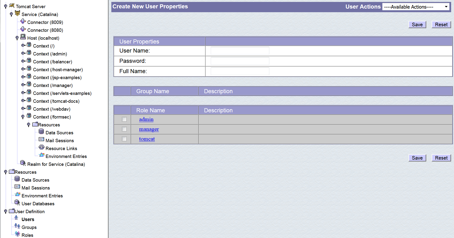 TOMCAT安全测试概要