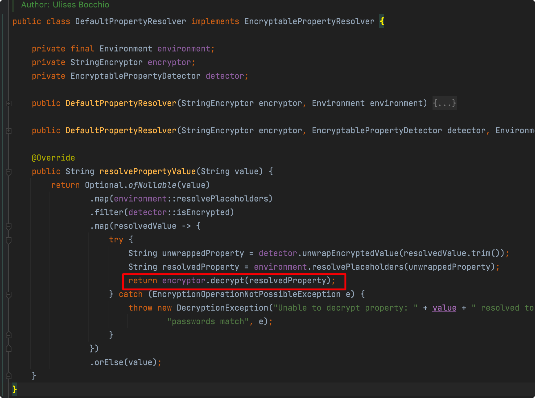 Spring Boot 庇护敏感设置装备摆设的 4 种办法,让你的系统不再裸奔。。。