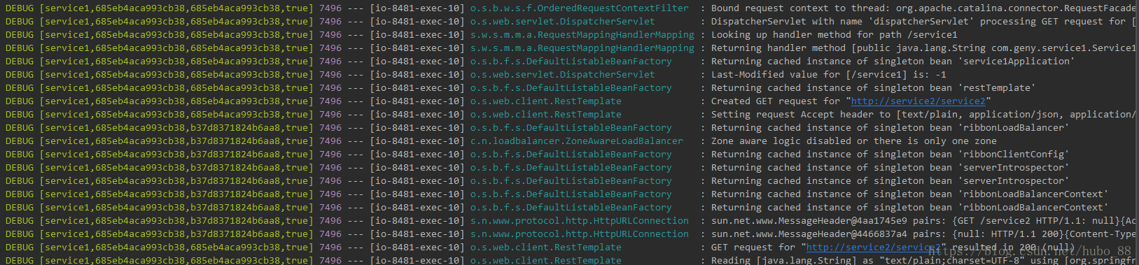 Spring Cloud 应用篇 之 Spring Cloud Sleuth + Zipkin(一)链路监控