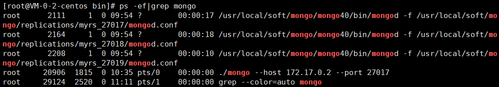 mongodb数据备份与恢复