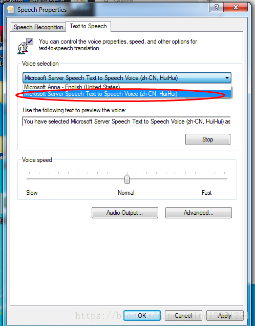 解决jacob调用window sapi,英文版系统tts无法朗读中文问题
