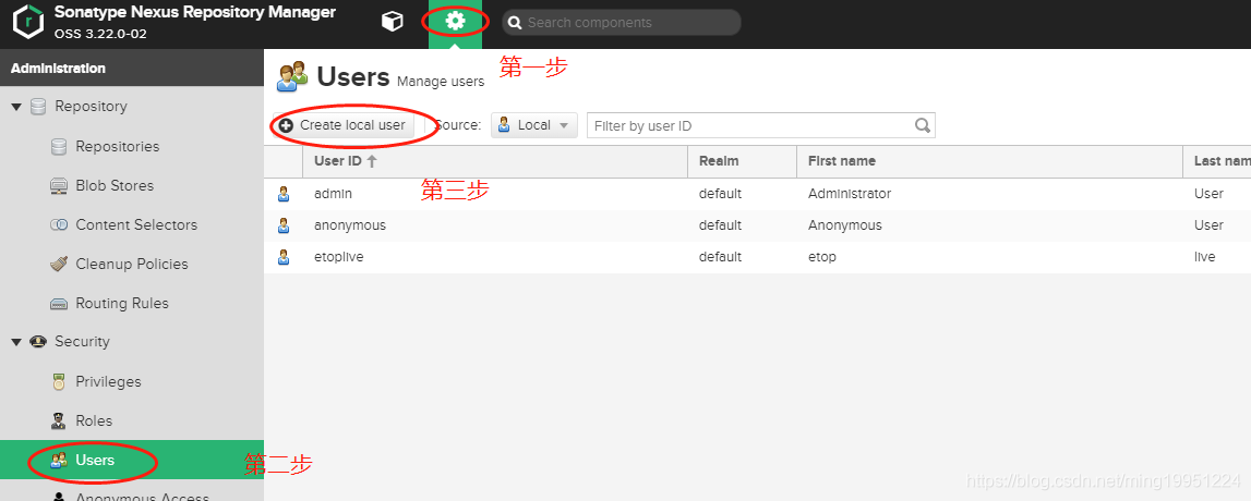 docker安装maven私服进行jar包管理