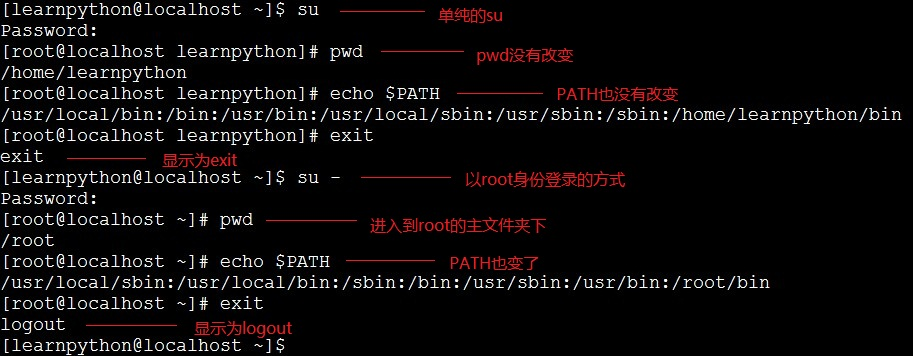 Linux su和sudo 区别以及如何实现sudo su 切换root权限