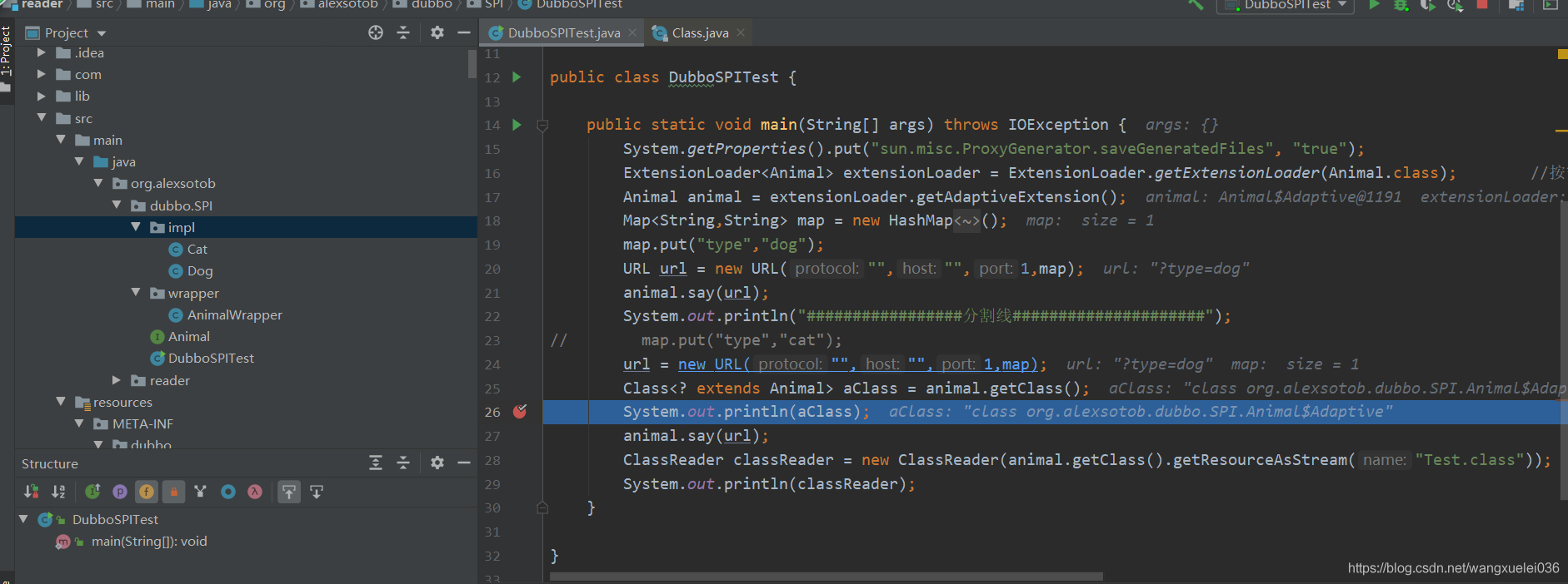 如何获取 动态代理类class 类文件的信息(无插件)