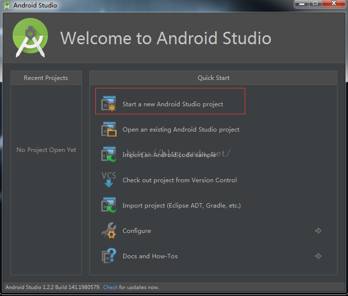 2.Android Studio创建安卓项目及项目结构