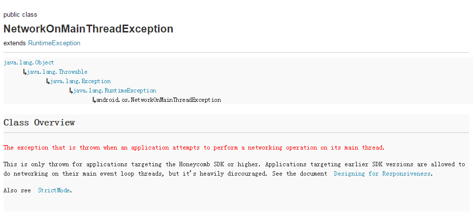 转：解决android.os.NetworkOnMainThreadException