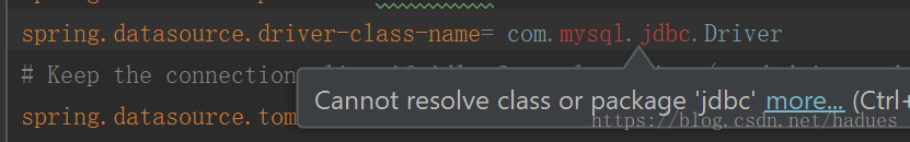 真正解决方案:Cannot resolve class or package 'mysql’ 真正解决方案:Cannot resolve class or package 'mysql’