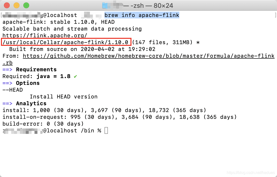 2. 跟着官网学 Apache Flink 1.10.0 之实战篇