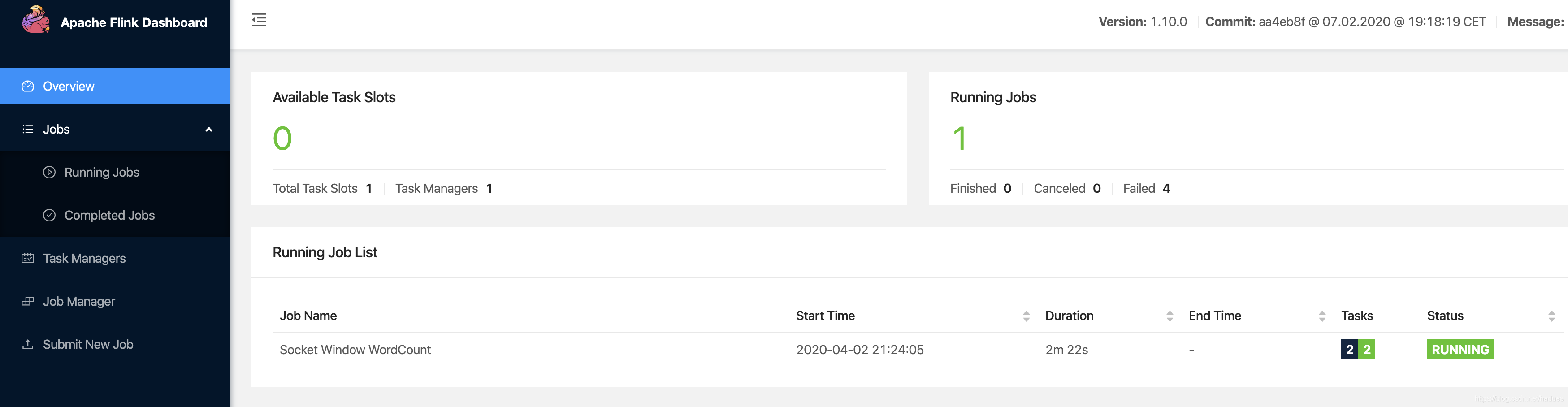 2. 跟着官网学 Apache Flink 1.10.0 之实战篇
