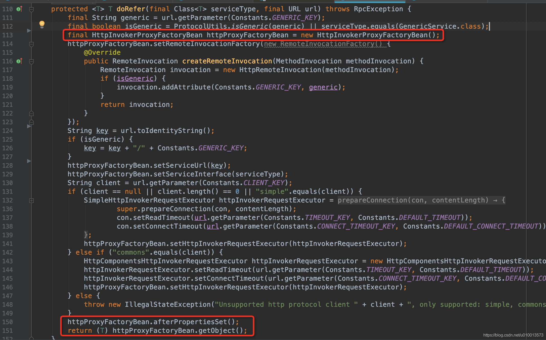Dubbo源码分析:RPC协议实现-RPC过程与核心接口设计