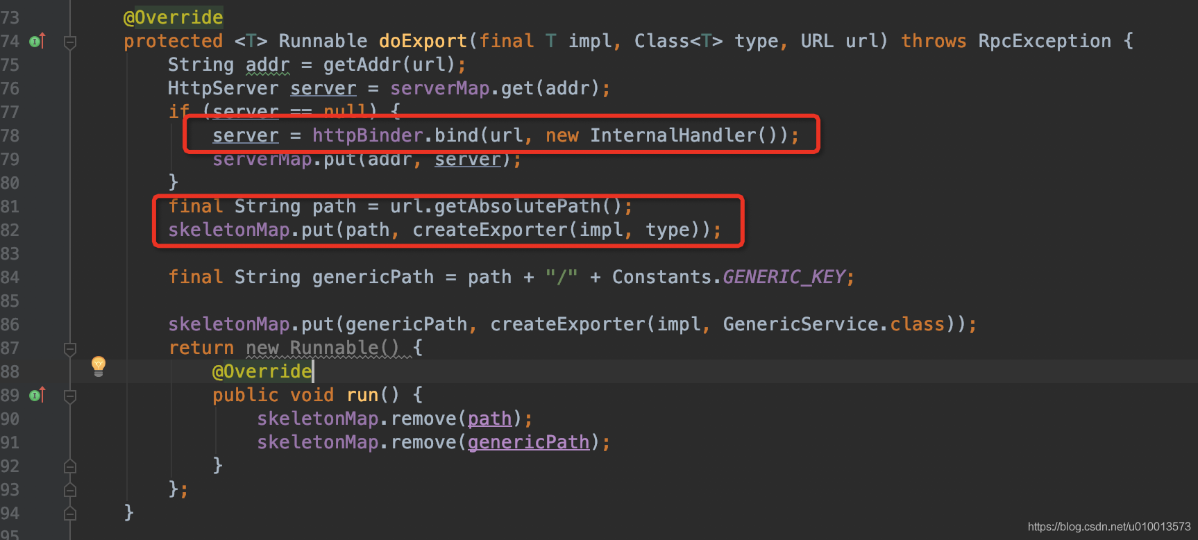 Dubbo源码分析:RPC协议实现-RPC过程与核心接口设计