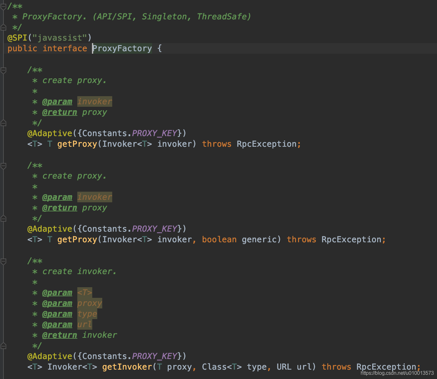 Dubbo源码分析:RPC协议实现-RPC过程与核心接口设计