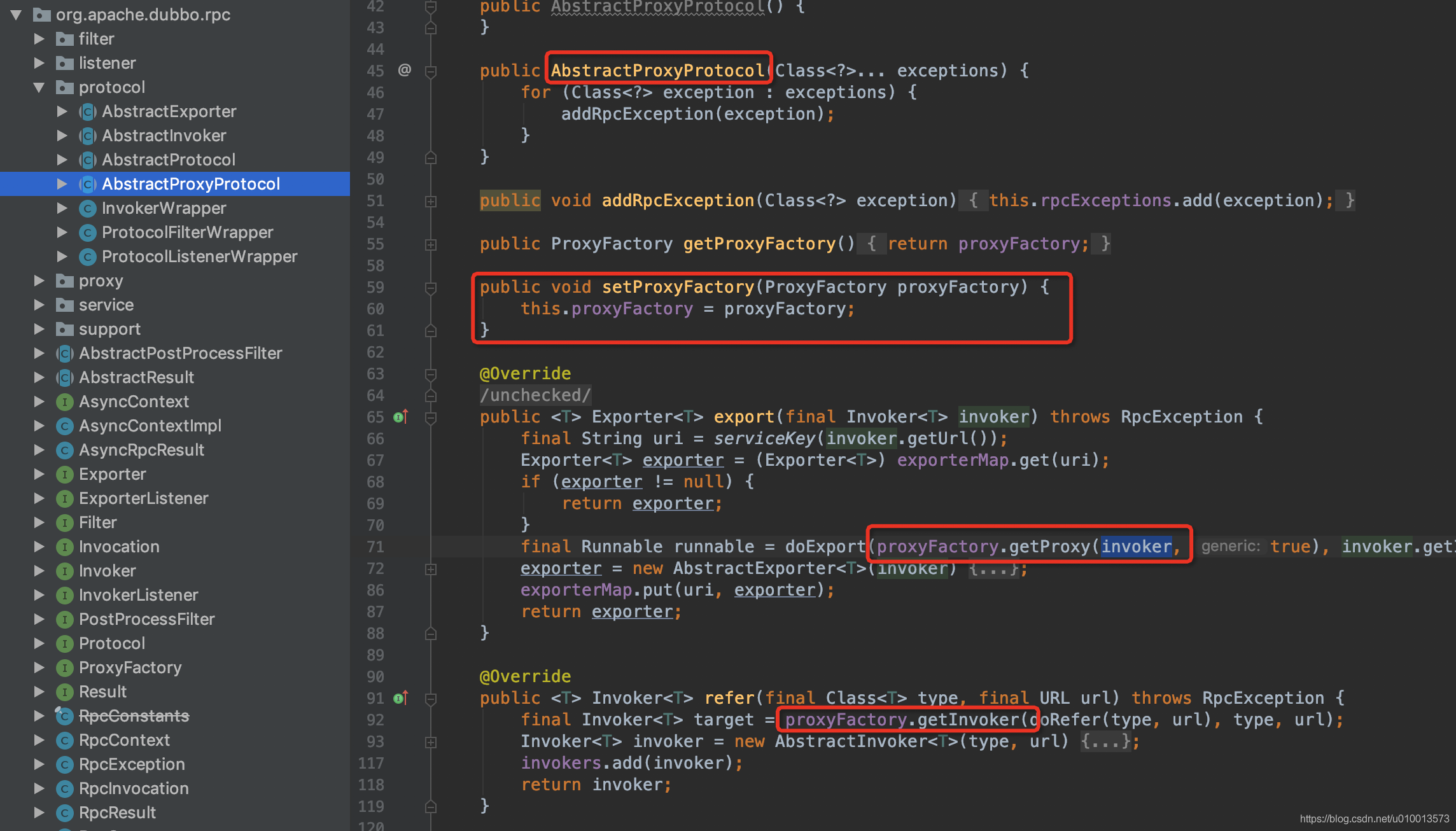 Dubbo源码分析:RPC协议实现-RPC过程与核心接口设计