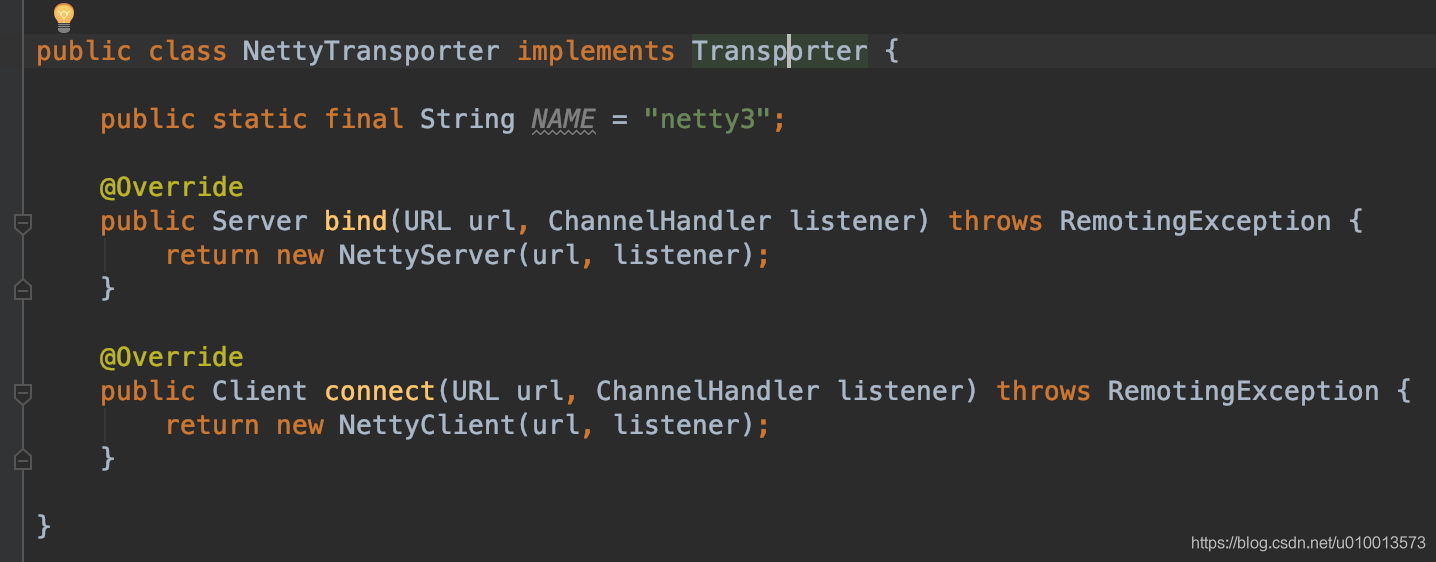Dubbo源码分析:远程传输remoting