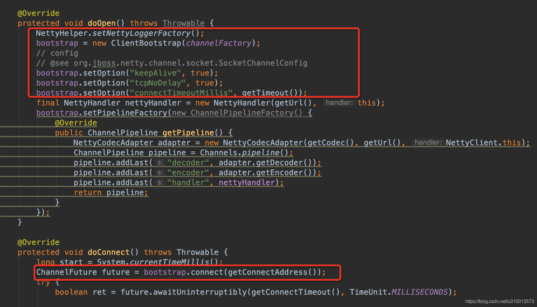 Dubbo源码分析:远程传输remoting