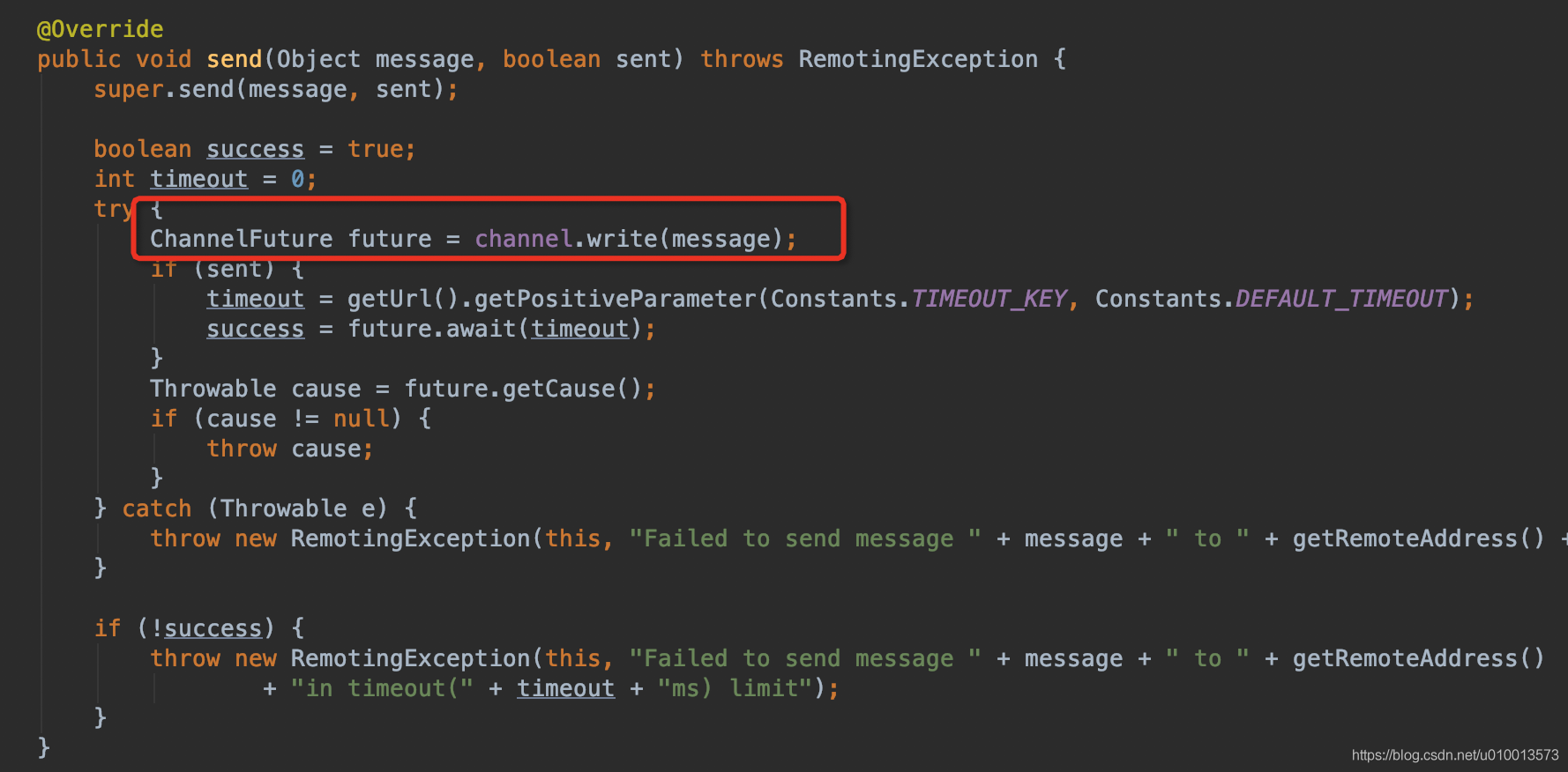 Dubbo源码分析:远程传输remoting