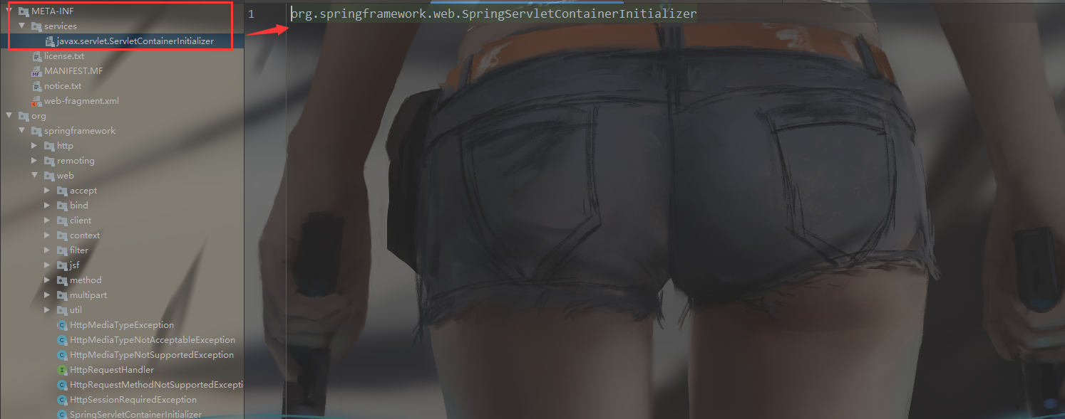 Jetty对ServletContainerInitializer的支持与Spring的应用