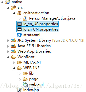 【Struts2学习笔记（12）】Struts2国际化
