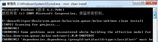 No plugin found for prefix 'jetty' in the current project and in the plugin groups [org.apache.mave