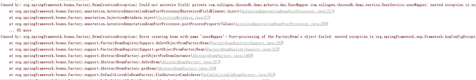 Cannot subclass final class class com.sun.proxy.$Proxy16