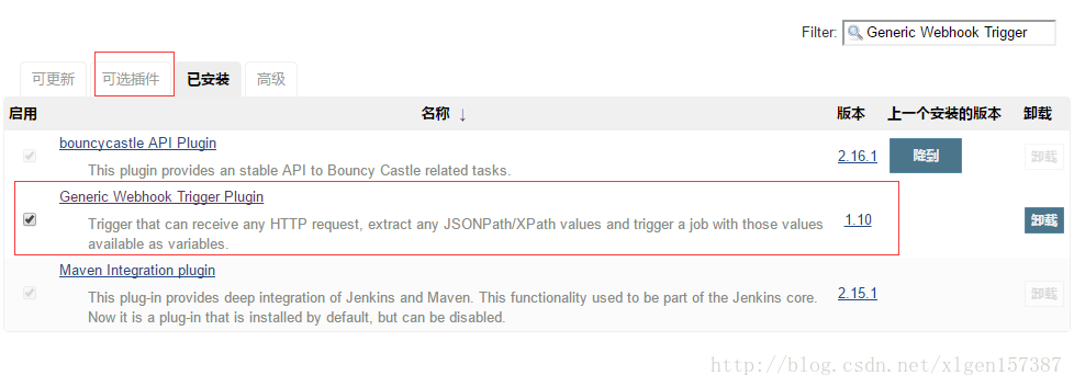 使用Generic Webhook Trigger插件实现Jenkins+WebHooks(码云)持续集成