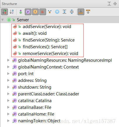 Tomcat服务器顶层结构和启动过程