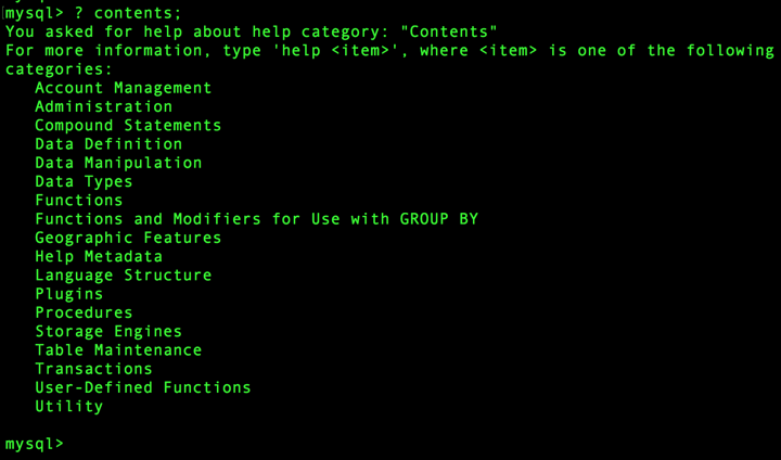 MySQL必知必会知识点总结一二