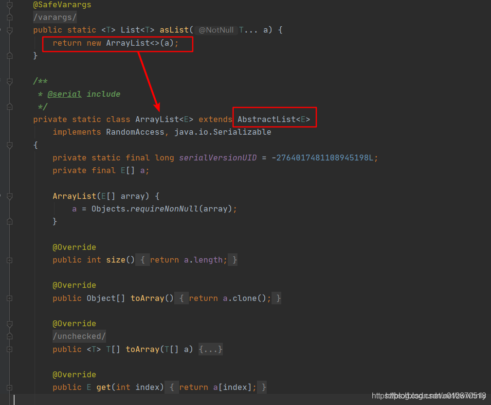 为什么要谨慎使用Arrays.asList、ArrayList的subList?