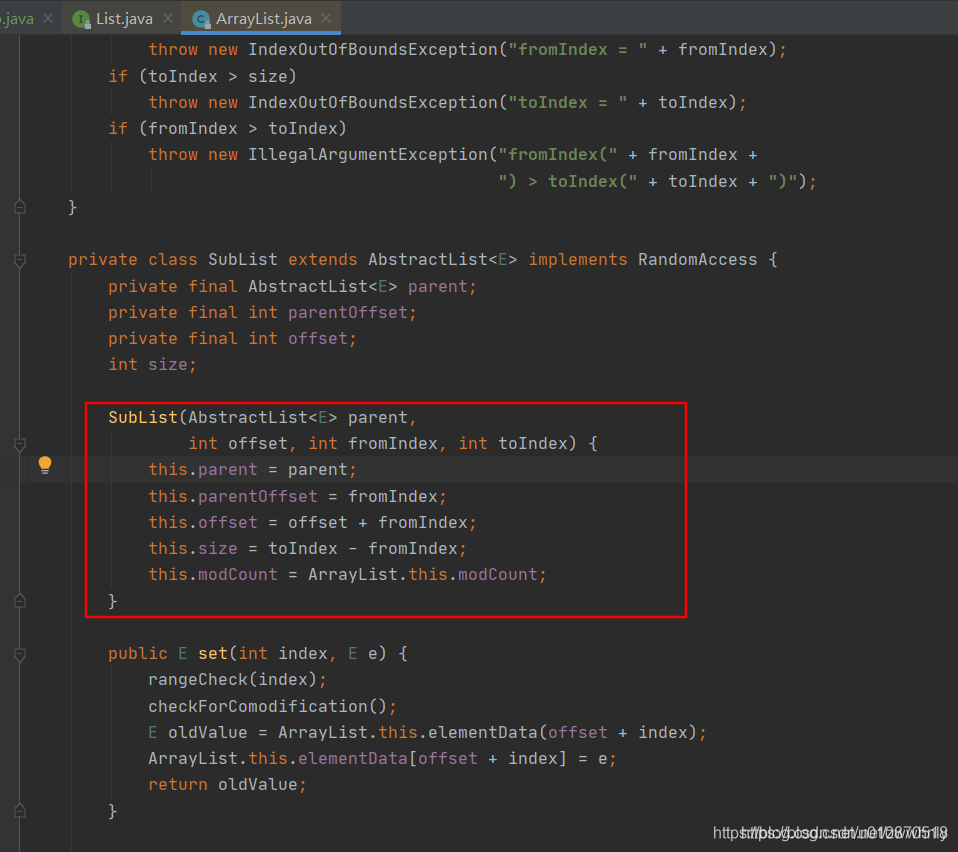 为什么要谨慎使用Arrays.asList、ArrayList的subList?