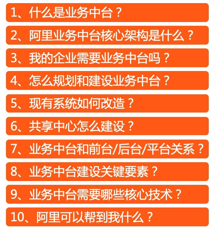 企业中台最佳实践--灵魂十问(六) 企业中台最佳实践--灵魂十问(六)