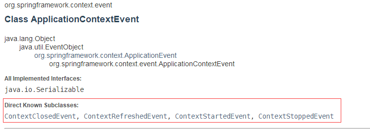 SpringBoot 常用的几种ApplicationListener监听器