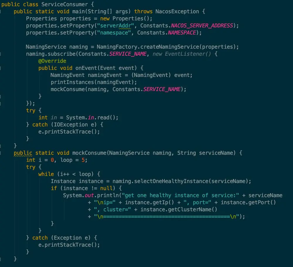 Nacos 服务注册与发现原理分析