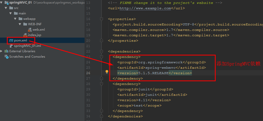 IDEA构建基于maven的SpringMVC项目超详细解析!最新版本!