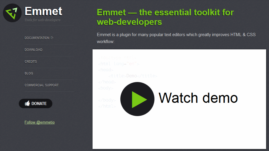IntelliJ IDEA使用教程（动图详解）：Emmet 的使用