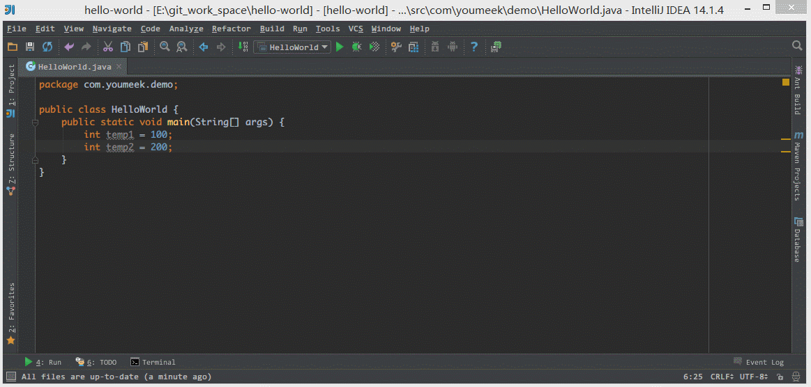 IntelliJ IDEA使用教程（动图详解）：实时代码模板的使用