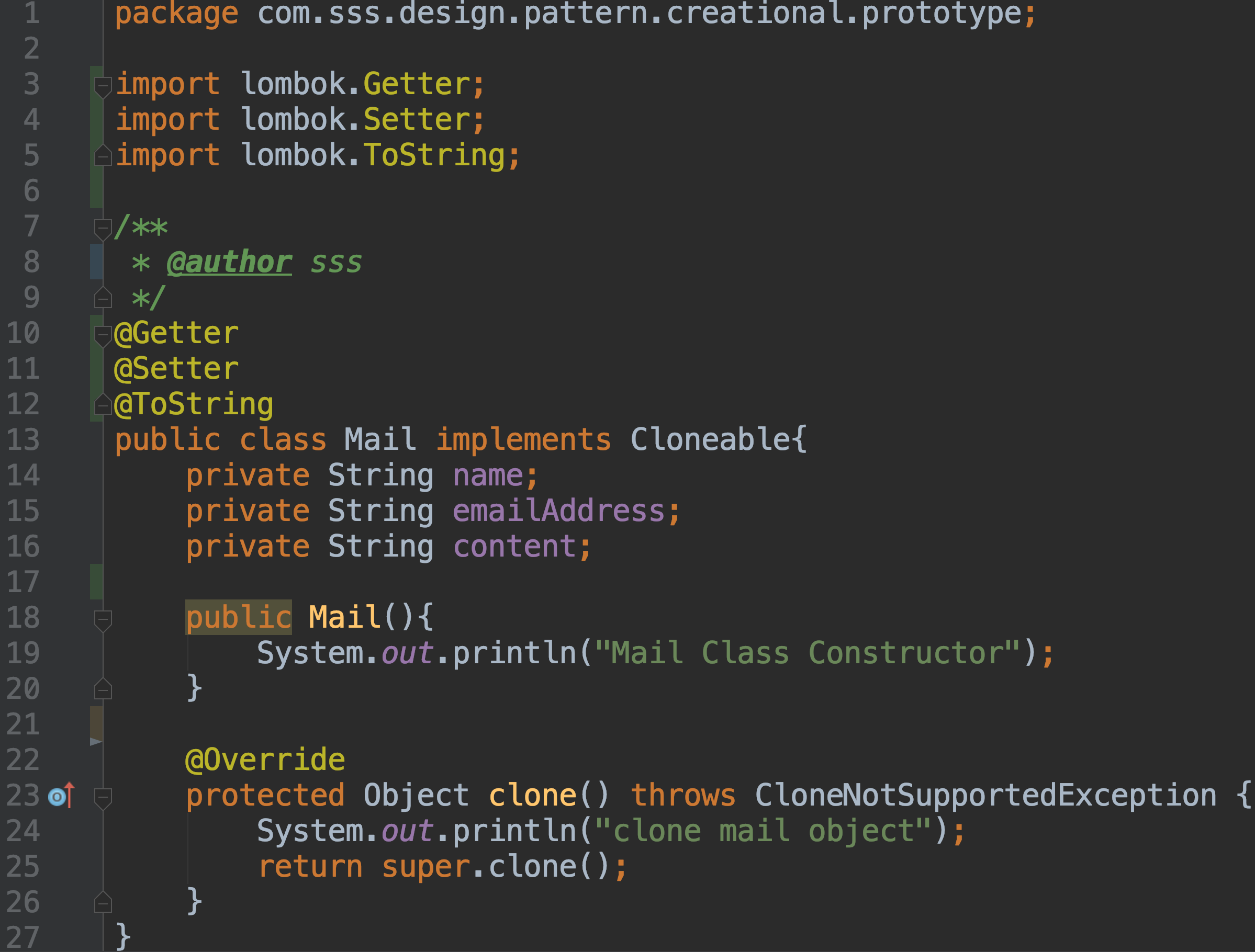 2021设计模式春招面试复习:原型模式