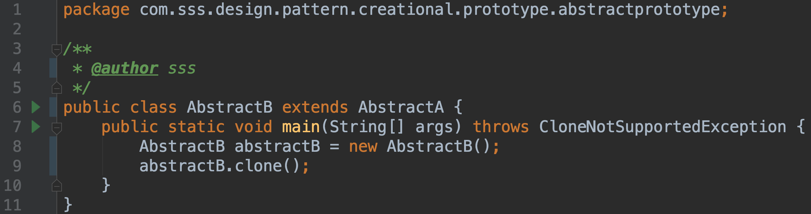 2021设计模式春招面试复习:原型模式