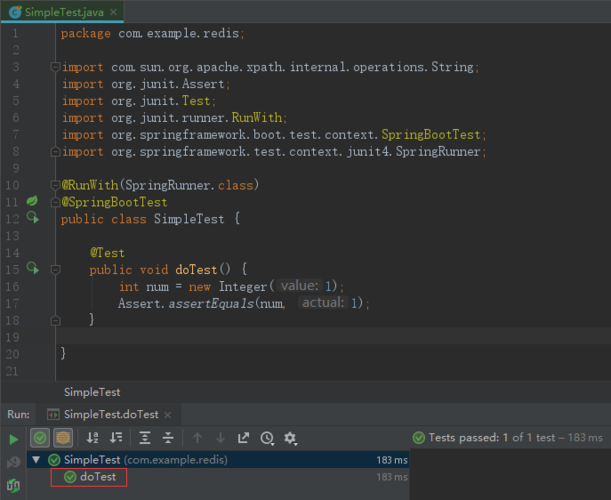 Spring Boot（十二）单元测试JUnit