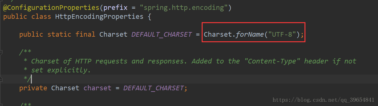 springboot全局字符编码设置（解决乱码问题）