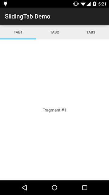 TabLayout-Android M新控件