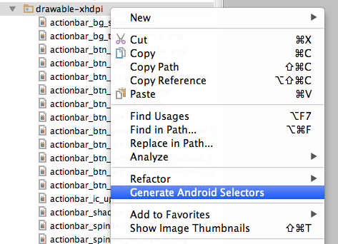 AS插件-android-selector-chapek