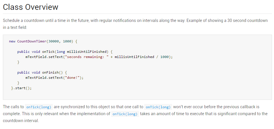干货三：CountDownTimer倒计时工具类