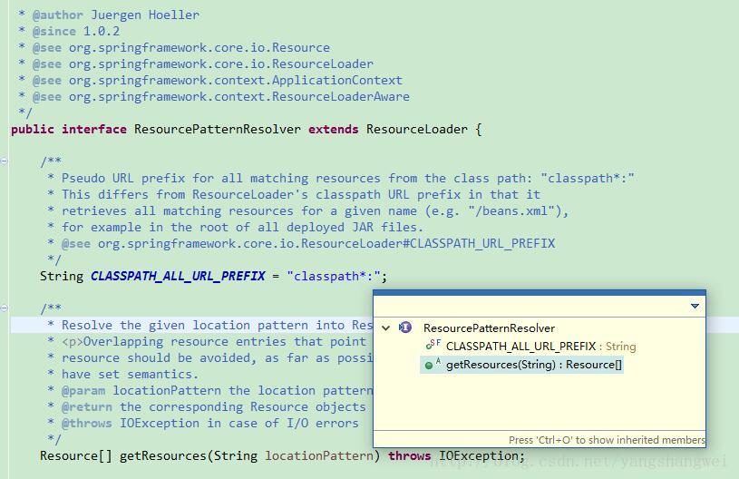 Java-利用Spring提供的Resource/ResourceLoader接口操作资源文件