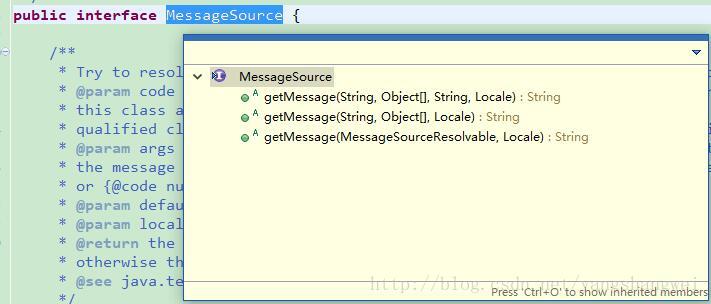 Spring-国际化信息02-MessageSource接口