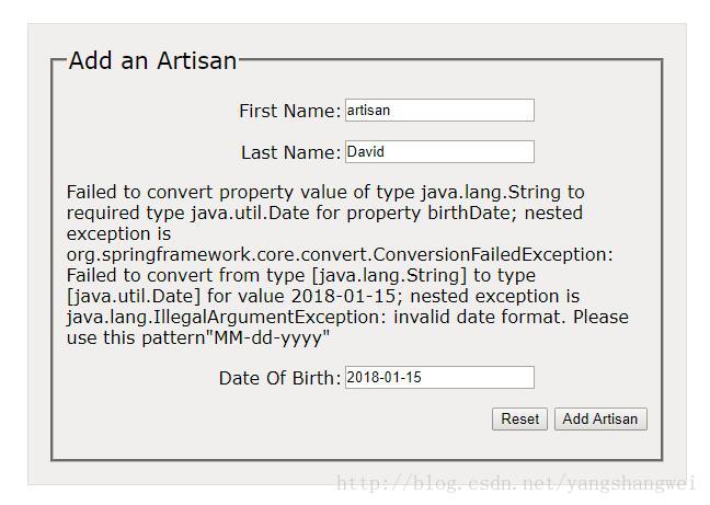 Spring MVC-06循序渐进之Converter和Formatter