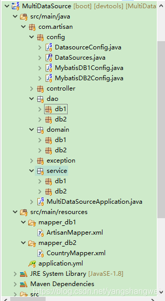 Spring Boot2.x-10 基于Spring Boot 2.1.2 + Mybatis 2.0.0实现多数据源，支持事务