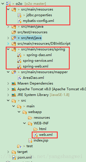 实战SSM_O2O商铺_04自下而上逐步整合SSM